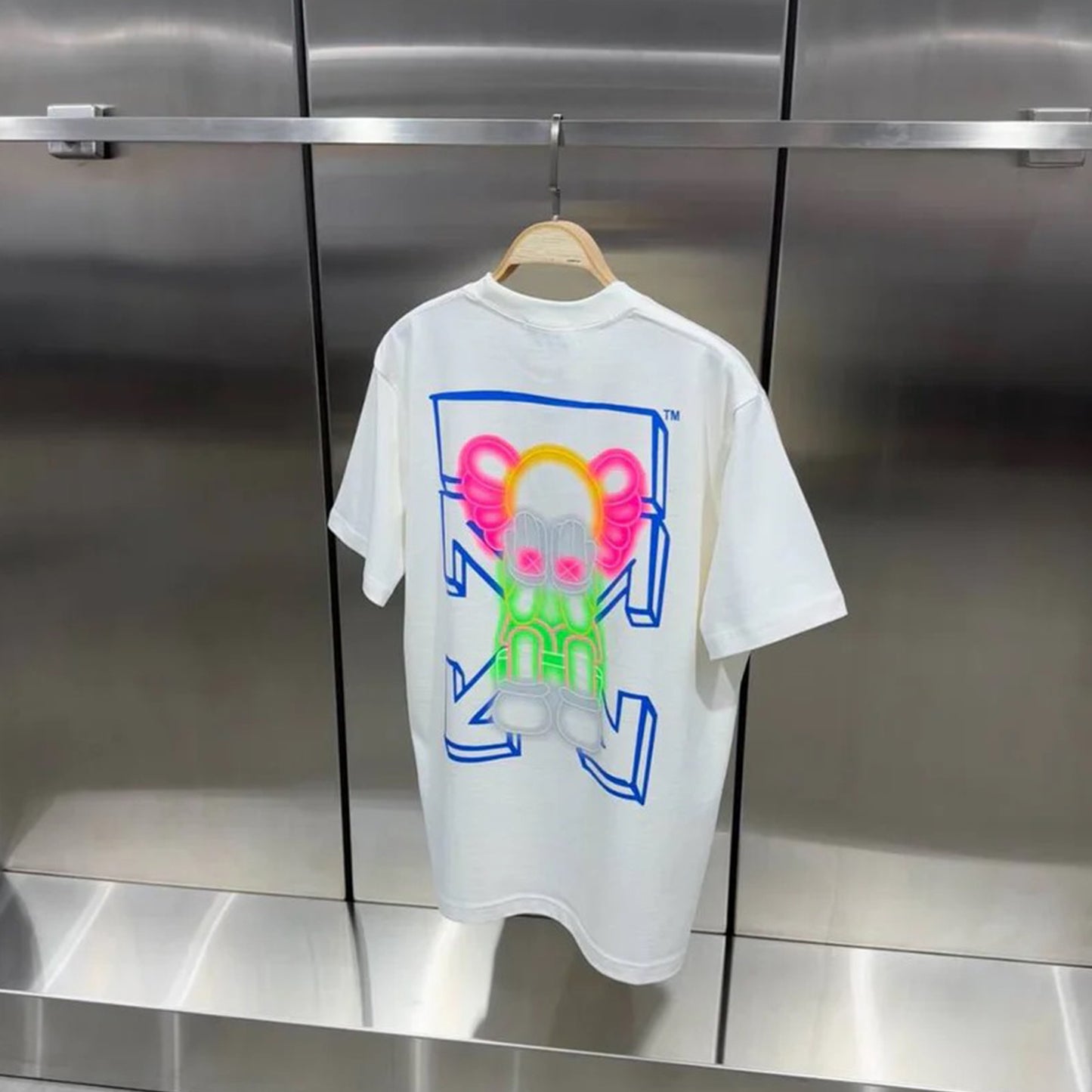 OFF W x KAWS T-SHIRT ND