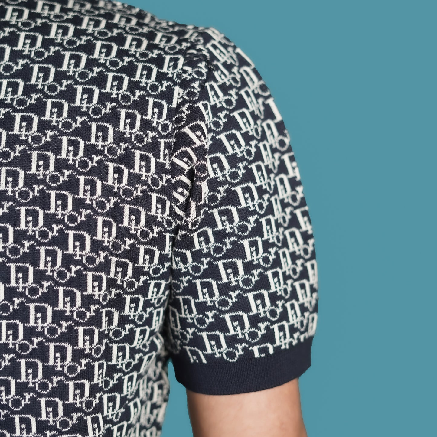 Men’s Designer Navy Blue Polo Shirt