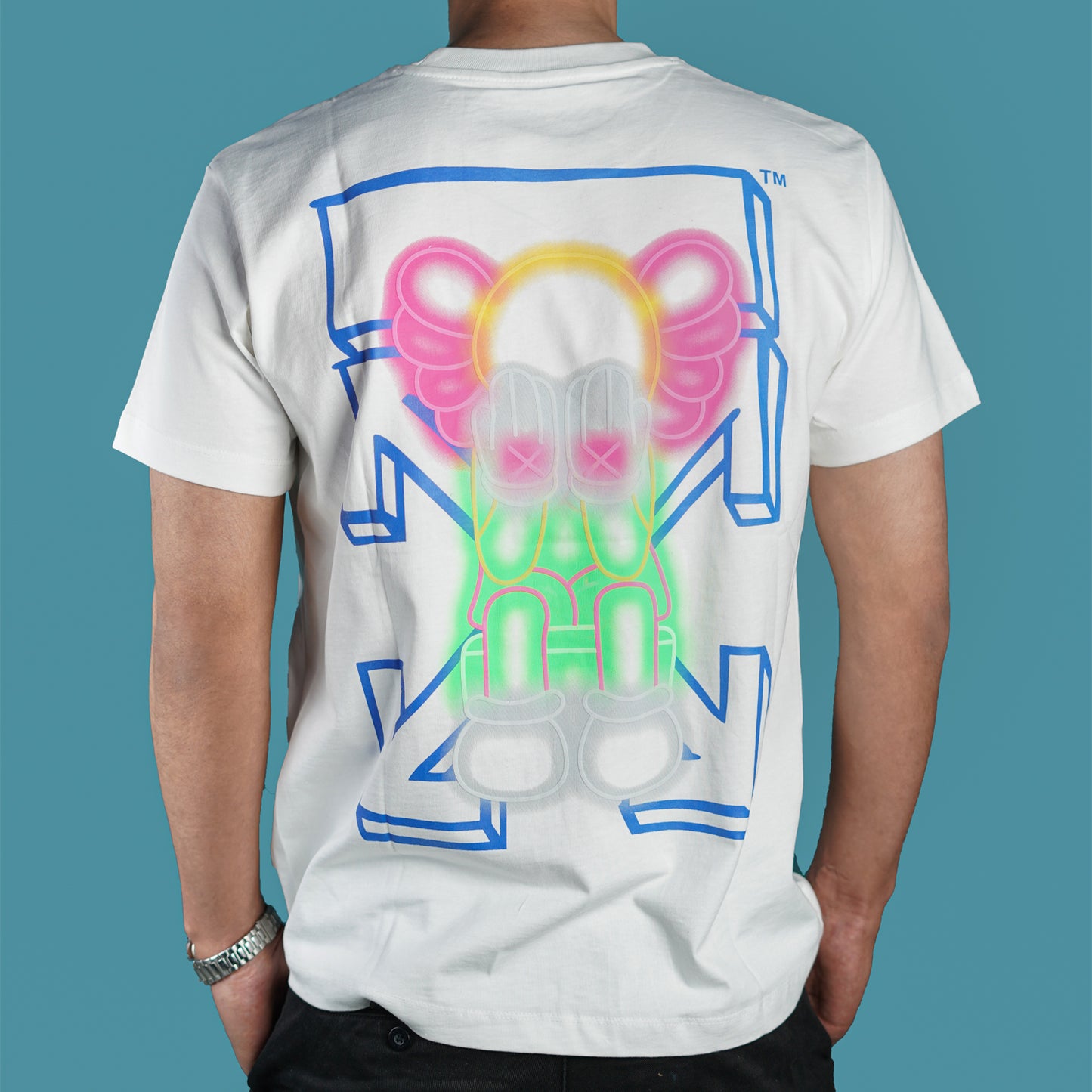 Men’s KAWS Graphic T-Shirt – White
