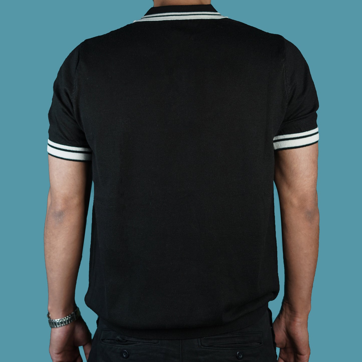 Men’s Classic Black Polo Shirt